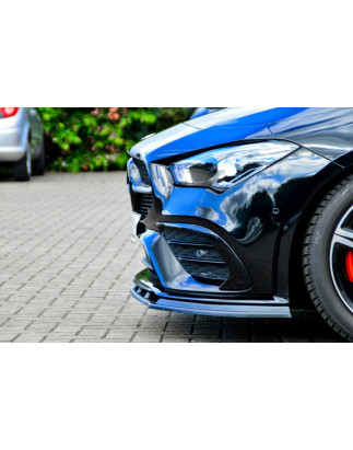 Spoiler paraurti anteriore in abs MercedesBenz CLA X118 Shootingbrake  (Cod. IN-INE-20500031CAMGL-AB