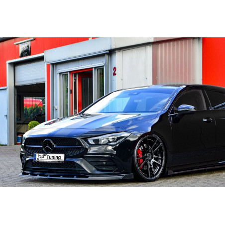 Spoiler paraurti anteriore in abs con flaps Mercedes Benz CLA X118 Shootingbrake  (Cod. IN-INE-20500