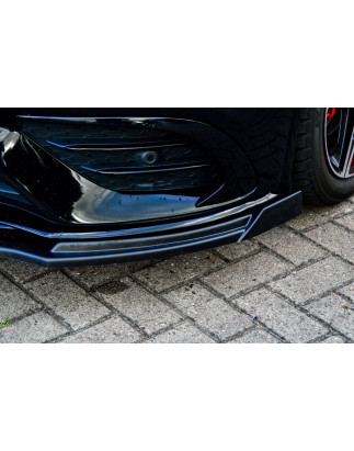 Spoiler paraurti anteriore in abs con flaps Mercedes Benz CLA X118 Shootingbrake  (Cod. IN-INE-20500