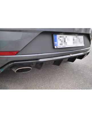 Sottoparaurti posteriore V.1 Seat Leon Cupra Mk3 FL  (Cod. M-SE-LE-3F-CU-RS1G)
