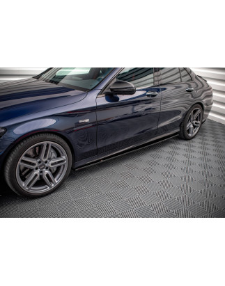 Diffusori minigonne Mercedes-AMG C 43 / AMG-Line W205 (Cod. M-ME-C-205-AMG-SD1G)