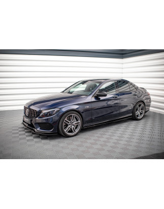 Diffusori minigonne Mercedes-AMG C 43 / AMG-Line W205 (Cod. M-ME-C-205-AMG-SD1G)