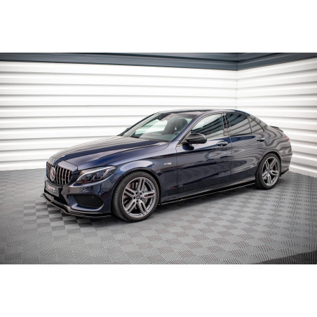 Diffusori minigonne Mercedes-AMG C 43 / AMG-Line W205 (Cod. M-ME-C-205-AMG-SD1G)
