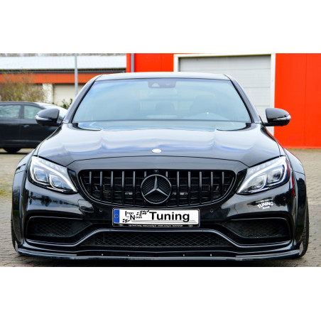 Spoiler paraurti anteriore in abs con flaps laterali ( Non adatto per Aeropaket) MercedesBenz C63 AM