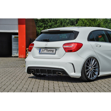 Kit pinne posteriori per diffusore Mercedes Benz A-Klasse  AMG. Line W176 (Cod. IN-INE-20500045AMGLR