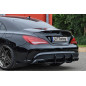 Estrattore posteriore race look Mercedes Benz CLA 45AMG  C117 / 245G (Cod. IN-INE-20500045AMGRT-ABS)