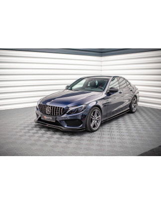 SPLITTER ANTERIORE V.1 Mercedes-AMG C 43 / AMG-Line W205 (Cod. M-ME-C-205-AMG-FD1G)
