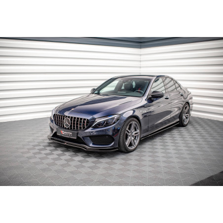 SPLITTER ANTERIORE V.1 Mercedes-AMG C 43 / AMG-Line W205 (Cod. M-ME-C-205-AMG-FD1G)