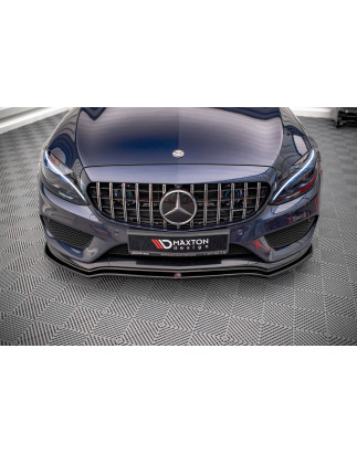 SPLITTER ANTERIORE V.1 Mercedes-AMG C 43 / AMG-Line W205 (Cod. M-ME-C-205-AMG-FD1G)