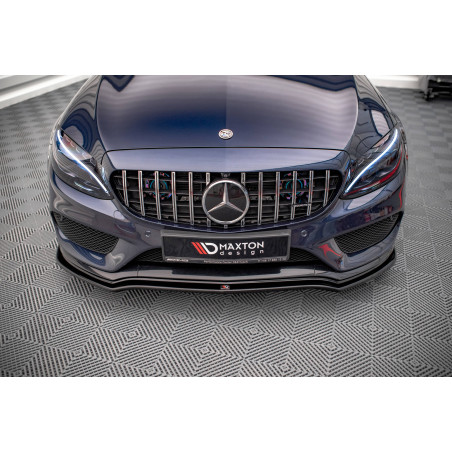 SPLITTER ANTERIORE V.1 Mercedes-AMG C 43 / AMG-Line W205 (Cod. M-ME-C-205-AMG-FD1G)