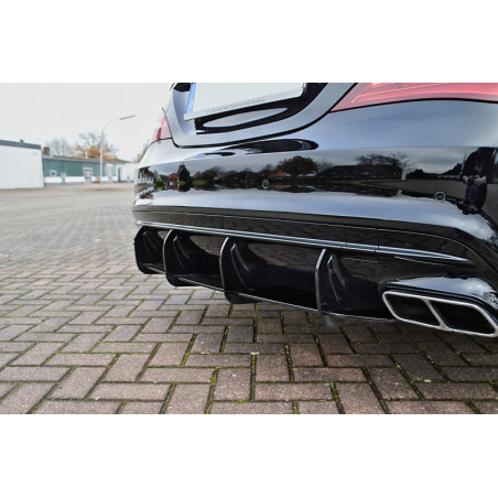 Estrattore posteriore race look Mercedes Benz CLA 45AMG MOPF C117 / 245G (Cod. IN-INE-20500045BAMGRT