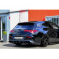 Sottoparaurti posteriore race look con flaps Mercedes Benz CLA X118 Shootingbrake  (Cod. IN-INE-2050