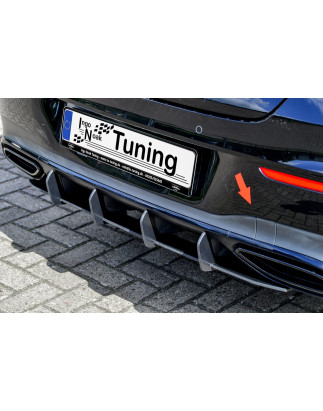 Sottoparaurti posteriore race look con flaps Mercedes Benz CLA X118 Shootingbrake  (Cod. IN-INE-2050