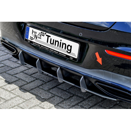 Sottoparaurti posteriore race look con flaps Mercedes Benz CLA X118 Shootingbrake  (Cod. IN-INE-2050