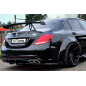 Sottoparaurti posteriore mit alette e  lateralen   Mercedes Benz C63 AMG W205  (Cod. IN-INE-20500045