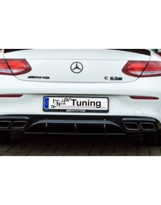 Sottoparaurti posteriore mit alette per Mercedes Benz C63 AMG C205+A205 Coupe/ Cabrio (Cod. IN-IN