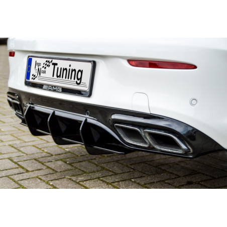 Sottoparaurti posteriore mit alette per Mercedes Benz C63 AMG C205+A205 Coupe/ Cabrio (Cod. IN-IN