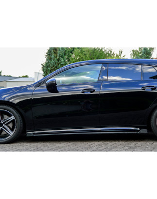 Set minigonne Cup con flaps anteriori e posteriori race look   MercedesBenz CLA C118 berlina (Cod. I