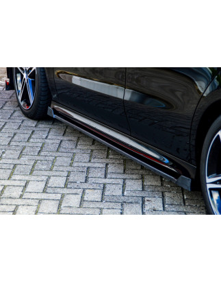 Set minigonne Cup con flaps anteriori e posteriori race look   MercedesBenz CLA X118 Shootingbrake  