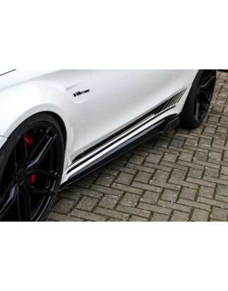 Minigonne con flaps in Cup Racing Optik Mercedes Benz C63 AMG C205+A205 Coupe/ Cabrio (Cod. IN-INE-