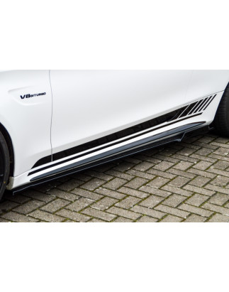 Minigonne con flaps in Cup Racing Optik MercedesBenz C63 AMG C205+A205  Coupe/ Cabrio (Cod. IN-INE-2