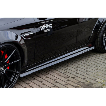 Minigonne in Cup Racing Optik MercedesBenz C63 AMG W205 (Cod. IN-INE-20500050EAMG2L-ABS-C)