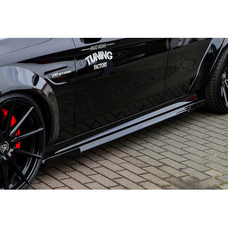 Minigonne con flaps anteriori e posteriori in Cup Racing Optik MercedesBenz C63 AMG S205 T-Model