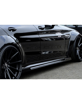 Minigonne con flaps anteriori e posteriori in Cup Racing Optik MercedesBenz C63 AMG W205  (Cod. IN-I