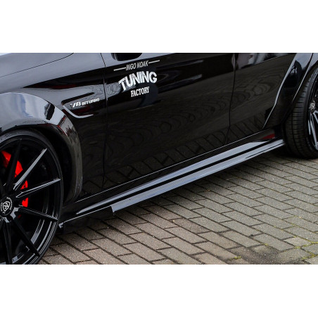 Minigonne con flaps posteriori in Cup Racing Optik Mercedes Benz C63 AMG C205 A205 Coupe/ Cabrio (Co