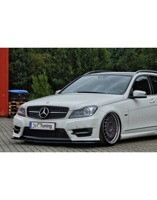 Spoiler paraurti anteriore in abs Mercedes Benz C-Klasse W204/ S204/ C204 AMG-Line (Cod. IN-INE-2052