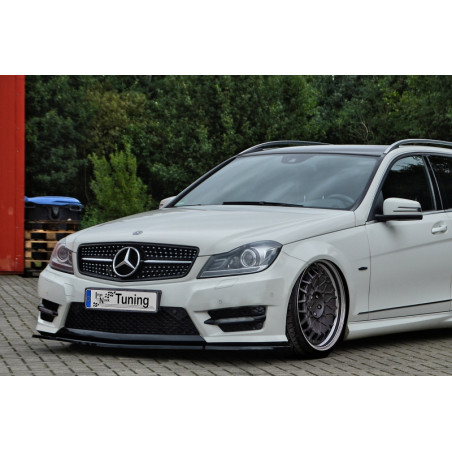 Spoiler paraurti anteriore in abs MercedesBenz C-Klasse W204/ S204/ C204 AMG-Line (Cod. IN-INE-20520