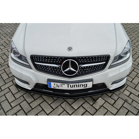 Spoiler paraurti anteriore in abs MercedesBenz C-Klasse W204/ S204/ C204 AMG-Line (Cod. IN-INE-20520
