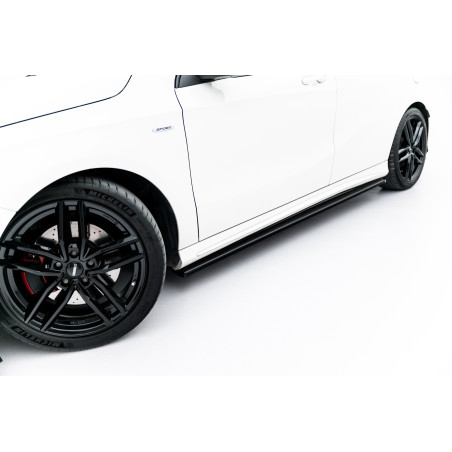 Diffusori minigonne Mercedes-Benz A  AMG-Line W176  (Cod. M-ME-A-176-AMGLINE-SD1G)