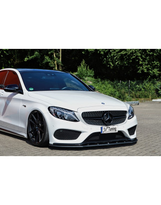 Spoiler paraurti anteriore in abs MercedesBenz C43 AMG W205 (Cod. IN-INE-20520031EAMG-ABS-C)