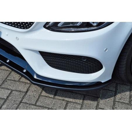 Spoiler paraurti anteriore in abs MercedesBenz C43 AMG W205 (Cod. IN-INE-20520031EAMG-ABS-C)