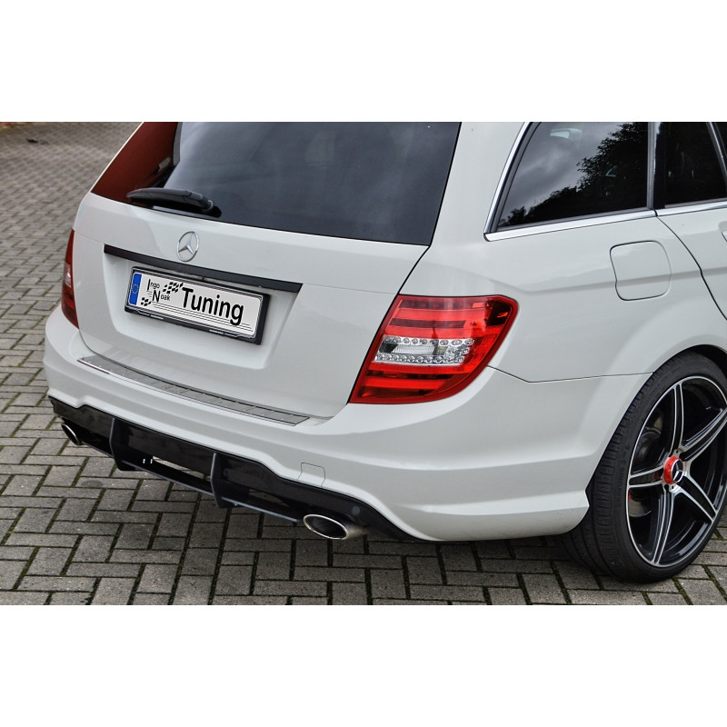 Kit pinne posteriori per diffusore adatto solo per C Klasse T-Modell   Mercedes Benz C-Klasse W204/ 