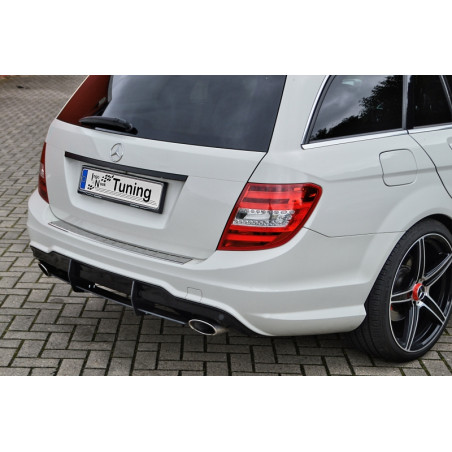 Kit pinne posteriori per diffusore adatto solo per C Klasse T-Modell Mercedes Benz C-Klasse W204/