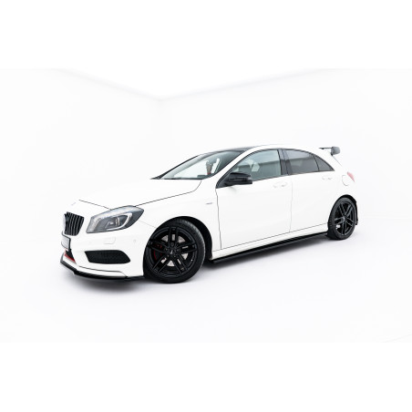 Diffusori minigonne Mercedes-Benz A  AMG-Line W176  (Cod. M-ME-A-176-AMGLINE-SD1G)
