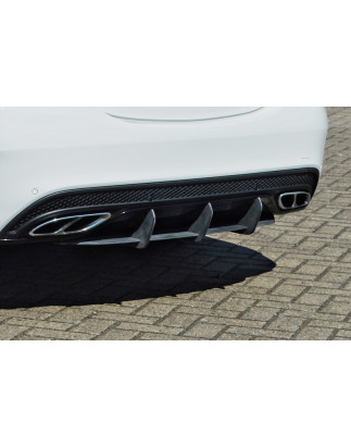 Estrattore posteriore race look Mercedes Benz C43 AMG W205 (Cod. IN-INE-20520045EAMGRT-ABS)