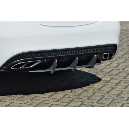 Estrattore posteriore race look Mercedes Benz C43 AMG W205 (Cod. IN-INE-20520045EAMGRT-ABS)