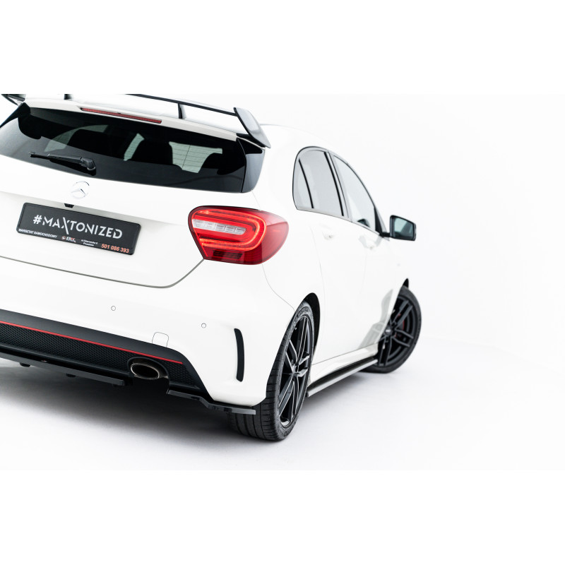 Splitters posteriori laterali Mercedes-Benz A AMG-Line W176  (Cod. M-ME-A-176-AMGLINE-RSD1G)