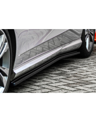 Set minigonne laterali Cup look  Mercedes Benz E63 AMG Typ W212 (Cod. IN-INE-20570050BS-ABS-2)