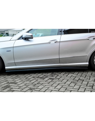 Set minigonne laterali Cup look  Mercedes Benz E63 AMG Typ W212 (Cod. IN-INE-20570050BS-ABS-2)