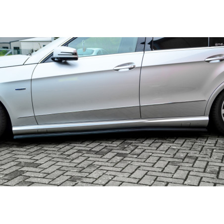 Set minigonne laterali Cup look  MercedesBenz E63 AMG Typ W212 (Cod. IN-INE-20570050BS-ABS-C-2)