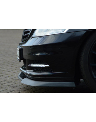 Spoiler paraurti anteriore in abs Mercedes Benz S-Klasse V221 (Cod. IN-INE-20580031B-ABS-2)