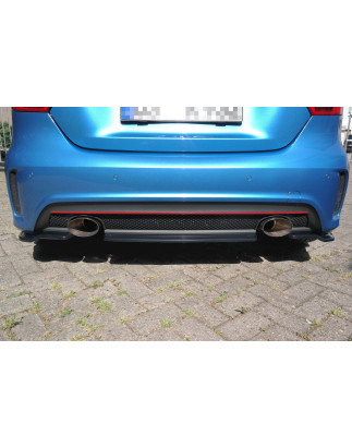 Splitter posteriore (senza barre verticali) MERCEDES-BENZ W176 AMG-LINE PREFACE (Cod. M-ME-A-176-AMG