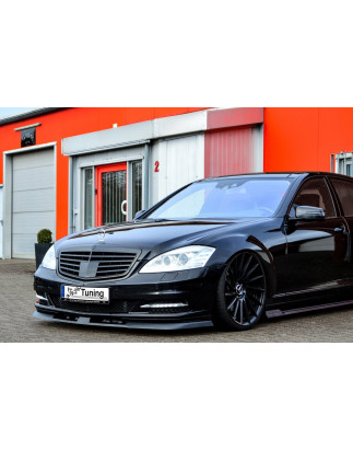 Spoiler paraurti anteriore in abs MercedesBenz S-Klasse W221  (Cod. IN-INE-20580031B-ABS-G)