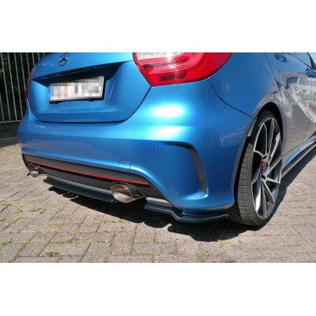 Splitter posteriore (senza barre verticali) MERCEDES-BENZ W176 AMG-LINE PREFACE (Cod. M-ME-A-176-AMG