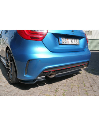 Splitter posteriore (senza barre verticali) MERCEDES-BENZ W176 AMG-LINE PREFACE (Cod. M-ME-A-176-AMG