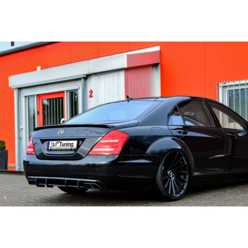 Sottoparaurti posteriore race look con flaps Mercedes Benz S-Klasse V221 (Cod. IN-INE-20580045BRT-AB Sottoparaurti posteriore race look con flaps Mercedes Benz S-Klasse V221 (Cod. IN-INE-20580045BRT-AB